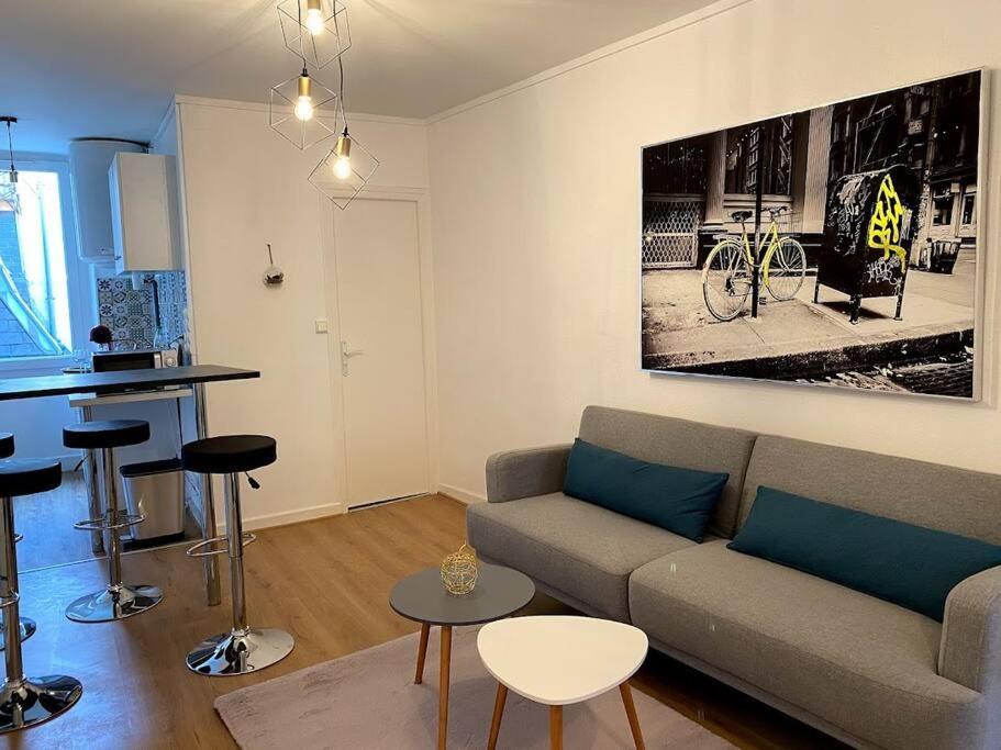 Apartamento Le Comte Est Bon, Quartier Antiquaires Dijon Exterior foto